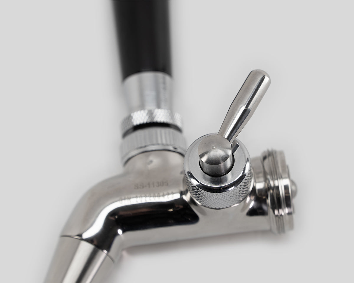 Photo of Intertap Flow Master Flow Control Tap View of lever close up