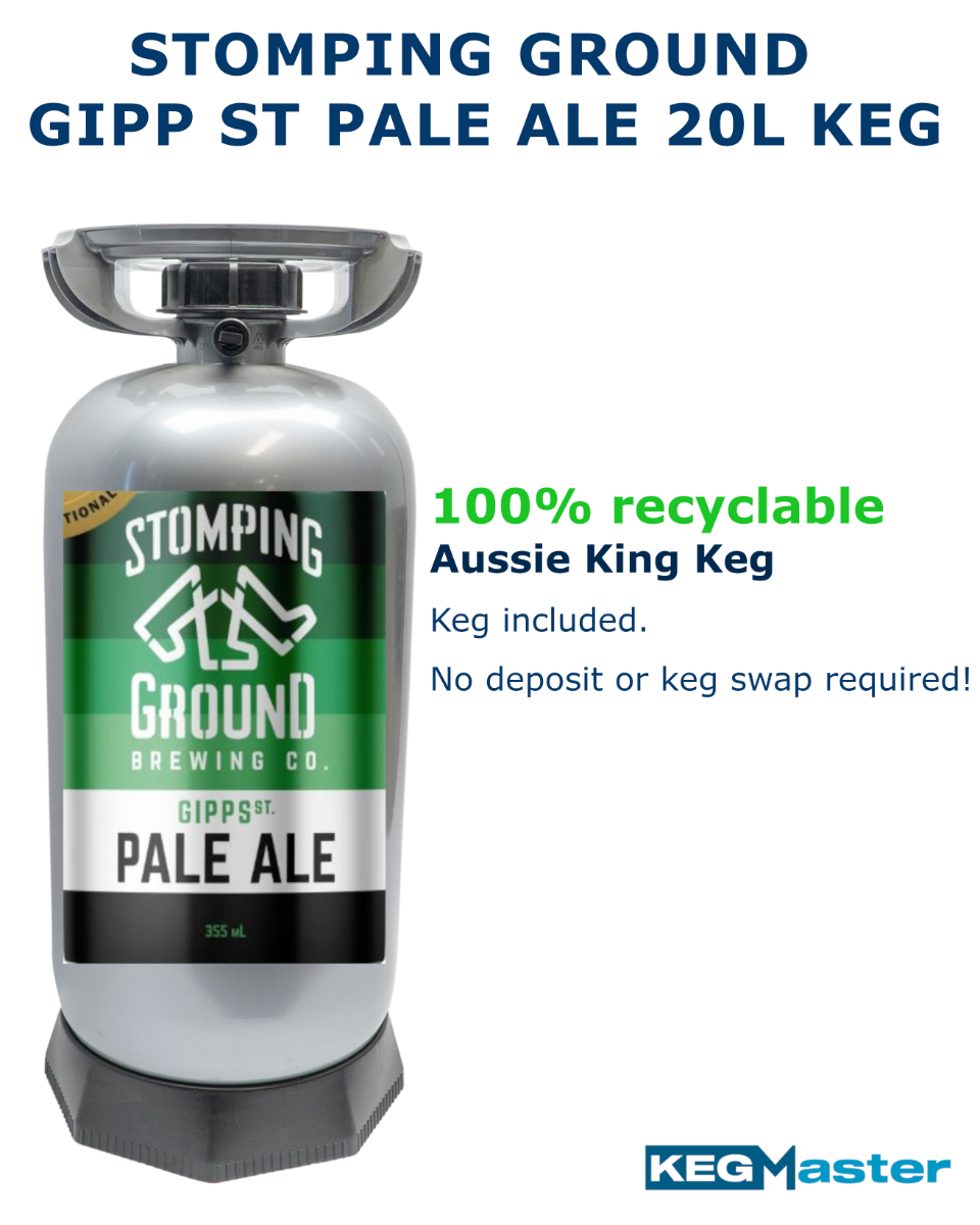 Beer Keg Stomping Ground Gipp St Pale Ale 20L