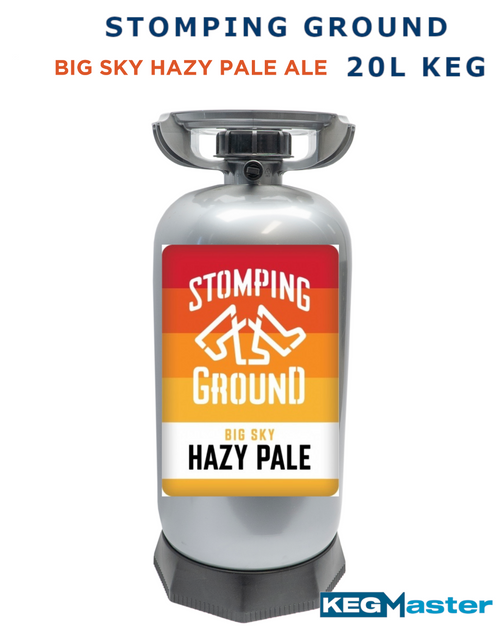 Beer Keg Stomping Ground Big Sky Hazy Pale Ale 20L