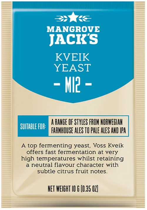 Mangrove Jack's M12 Voss Kveik Yeast 10g