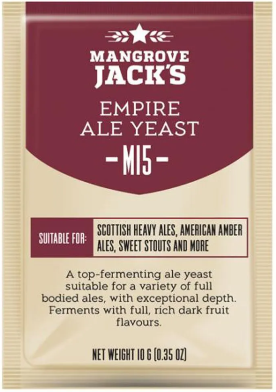 Mangrove Jack's Yeast M15 Empire Ale (10g)