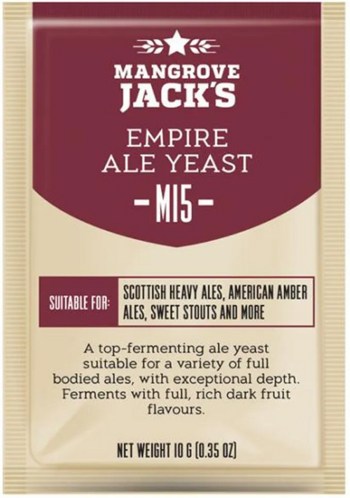 Mangrove Jack's Yeast M15 Empire Ale (10g)