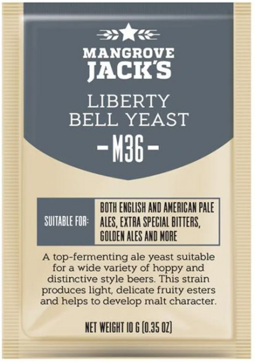 Mangrove Jacks Yeast M36 Liberty Bell Ale (10g)