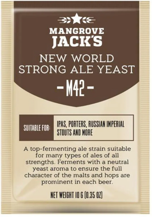 Mangrove Jack's Yeast M42 New World Strong Ale (10g)
