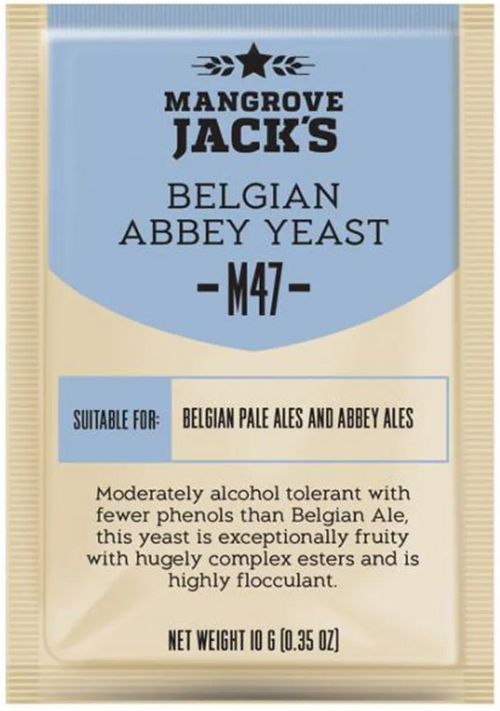 Mangrove Jack's Yeast M47 Belgian Abbey (10g)
