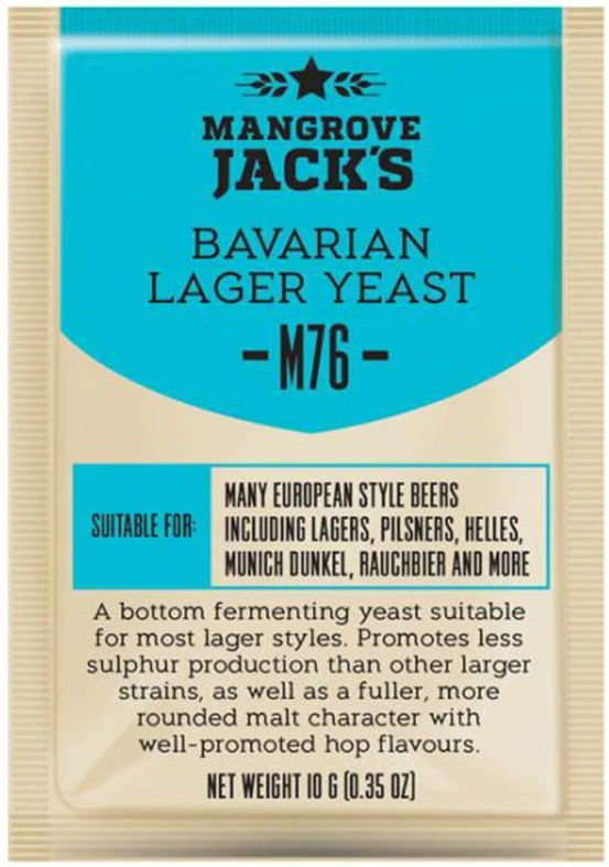 Mangrove Jack's Yeast M76 Bavarian Lager (10g)