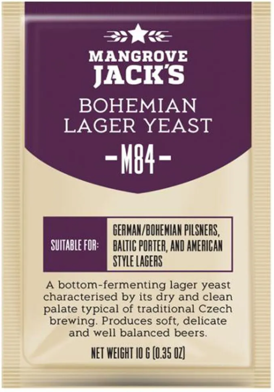 Mangrove Jack's CS Yeast M84 Bohemian Lager (10g)