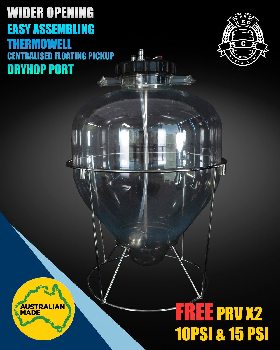 Fermenter Apollo 30L Snub Nose Pressure Fermenter