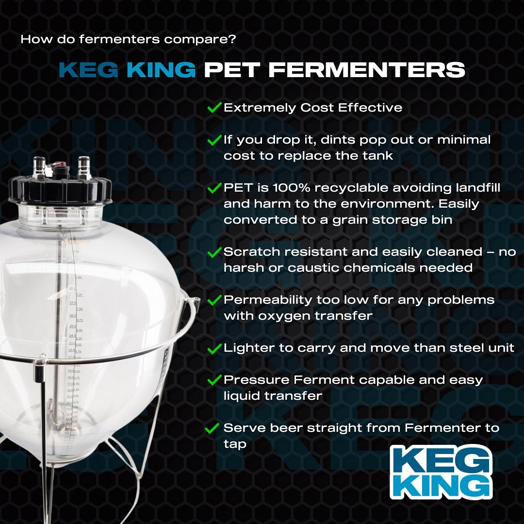 Fermenter Apollo 30L Unitank Pressure Fermenter