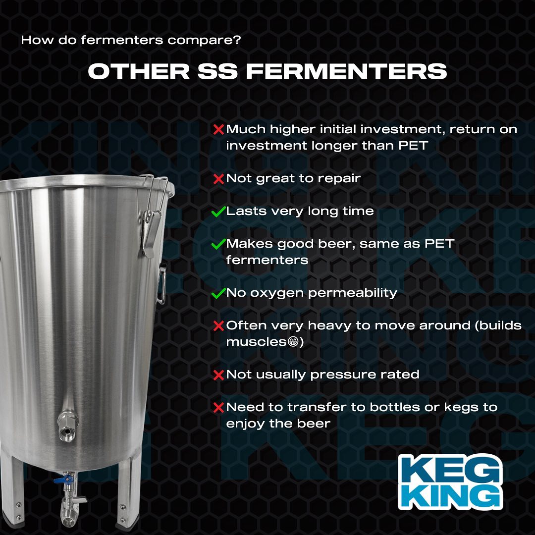 Fermenter Apollo 30L Unitank Pressure Fermenter