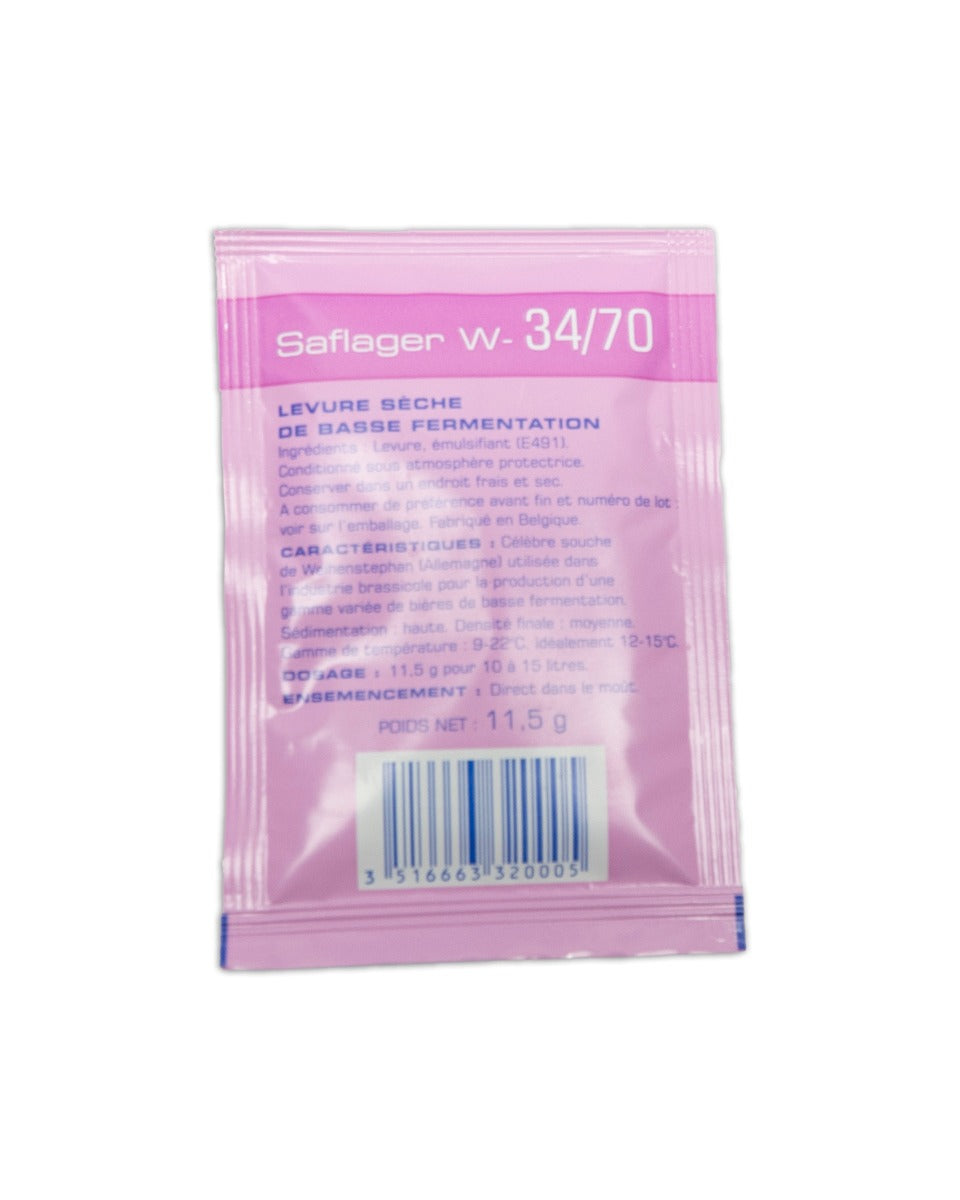Fermentis/Saflager W-34/70-11.5g Yeast