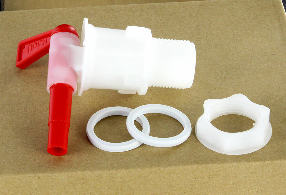 Fermenter Tap - Adjustable Spout with Bulkhead