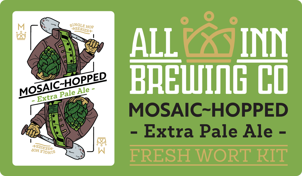 Pacific Ale All Inn Brewing Fresh Wort Kit 2x 7.5L