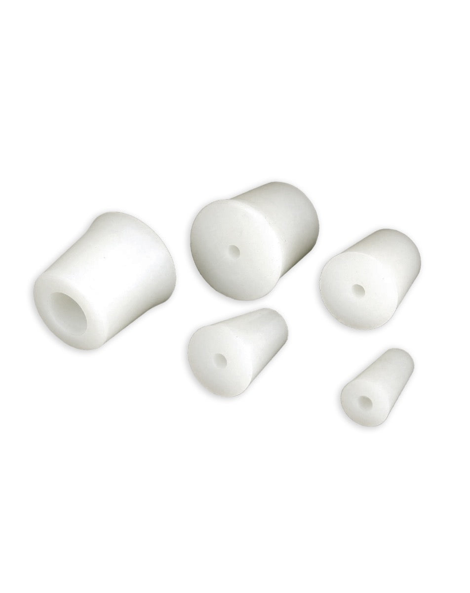 Silicone Bung 17 x 25 mm Bored