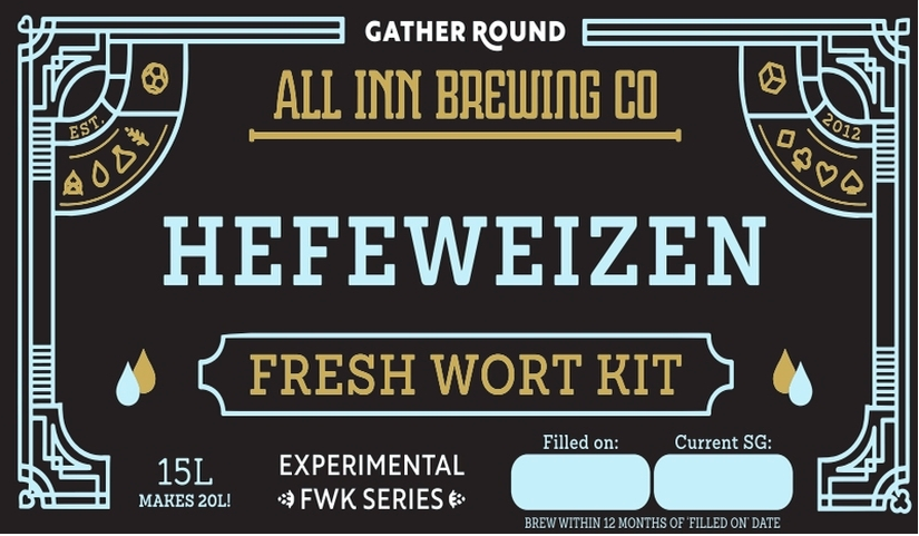 Hefeweizen All Inn Brewing Fresh Wort Kit