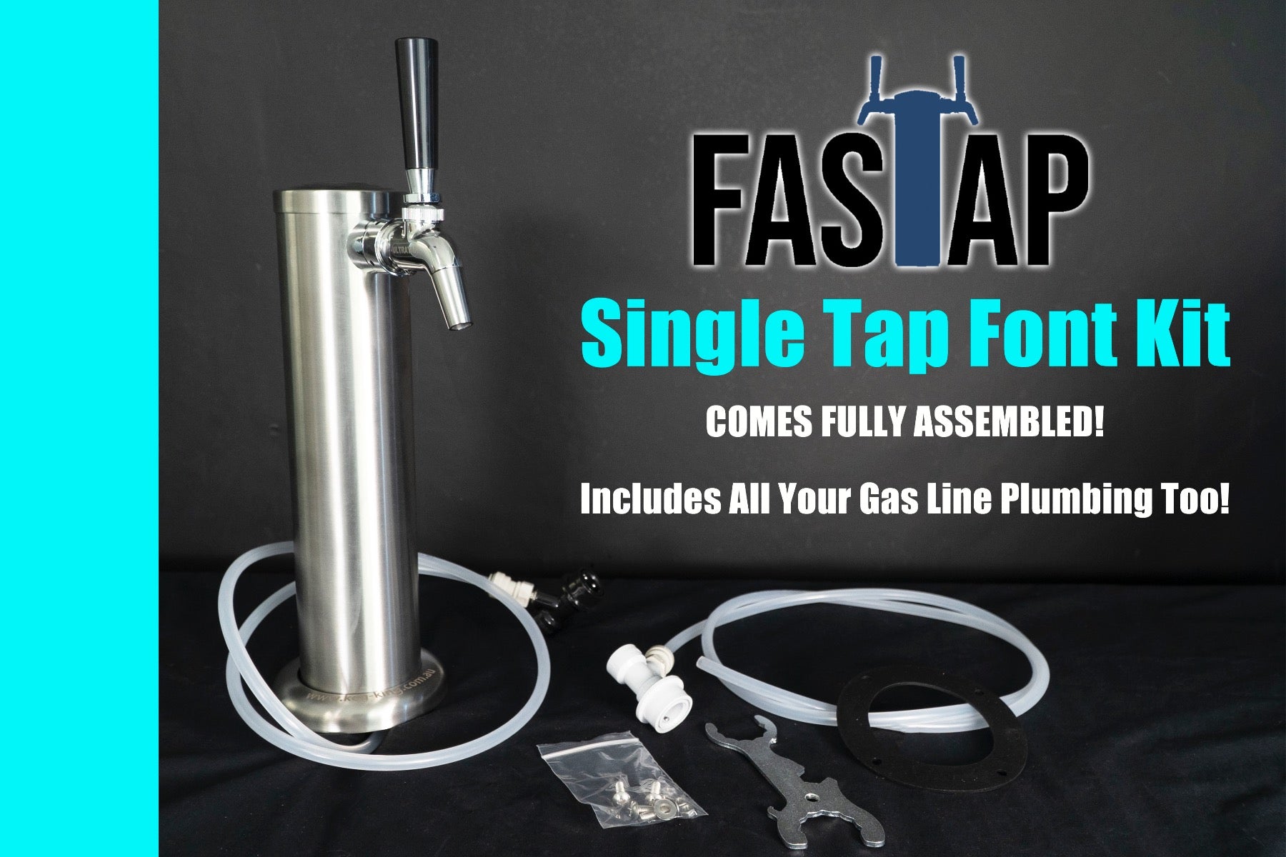 Font Column FasTap Kit with Taps Single Tap