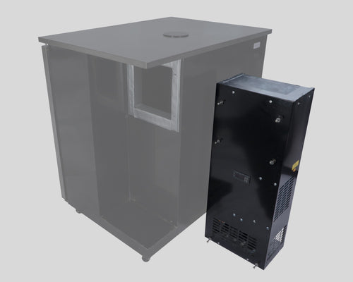 Photo of KegMaster Solstice Cassette (front panel) - shown with Fridge (sold separately)