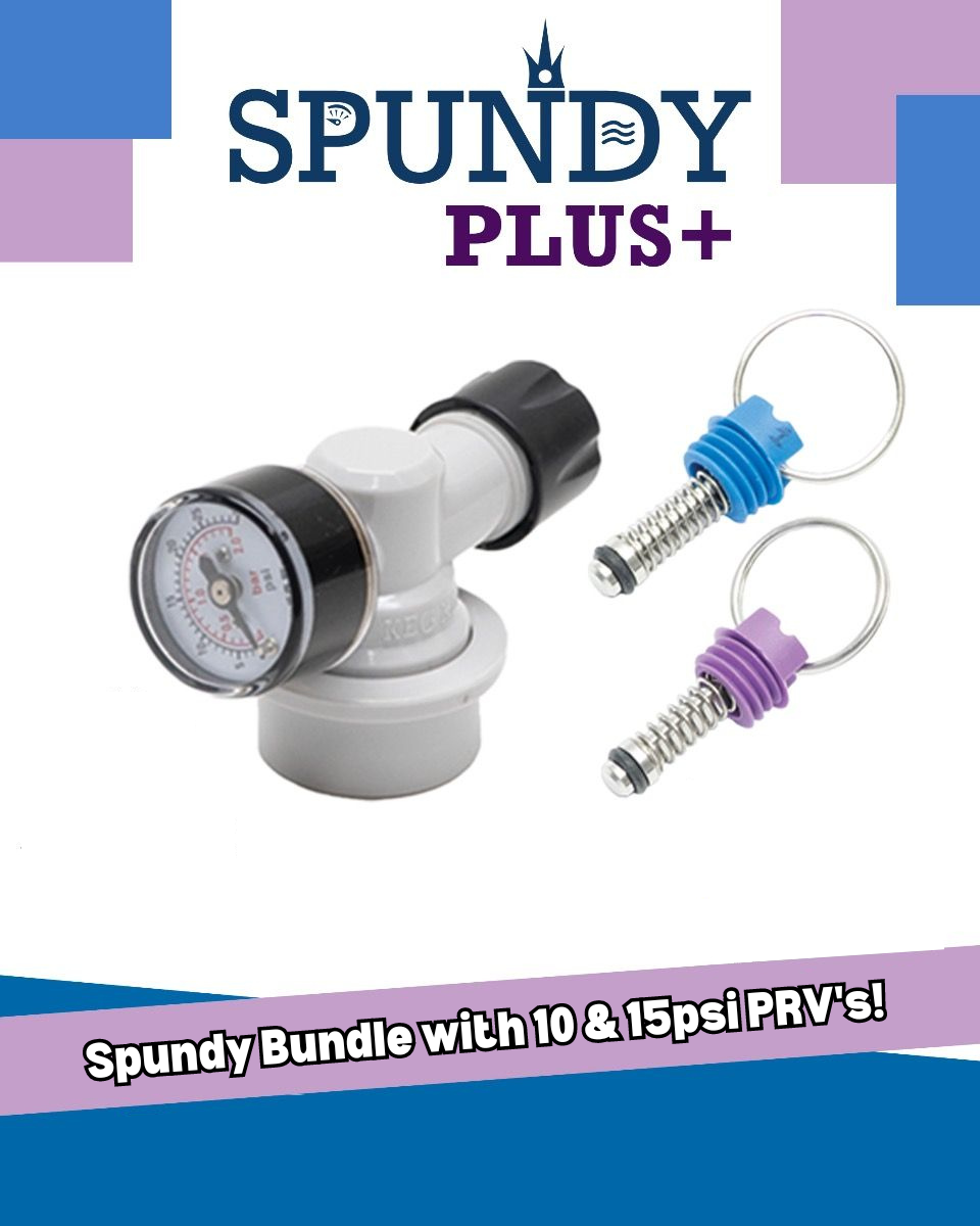 Spundy Plus - Compact Spunding Valve and PRV Set Kit