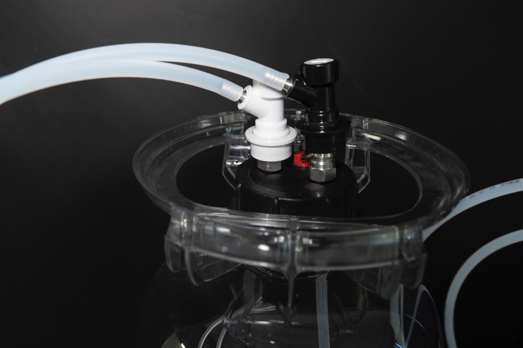 Connection to optional 20L PET Keg