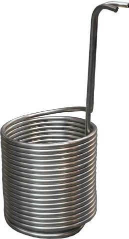 14 Metre Stainless Steel Immersion Chiller full image