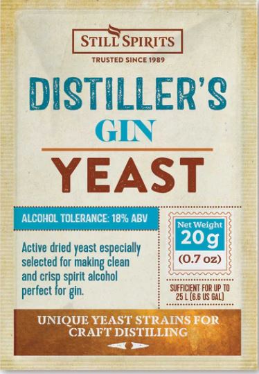 Still Spirits Distiller's Yeast - Gin 20g