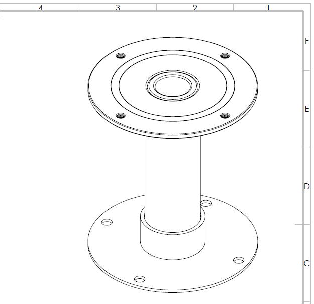 KegMaster Under Bench Telescopic SS Font Adaptor
