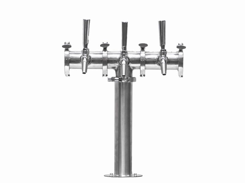 Font Modular Beer Tower Font with Triple Taps