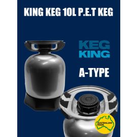 King Keg 10L PET Keg With A-Type Spear