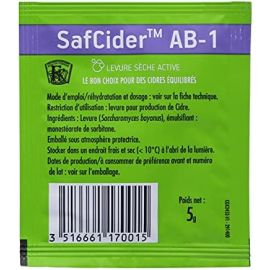 Cider Yeast SafCider AB-1 5g