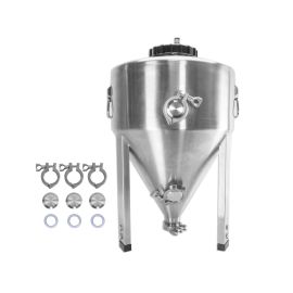 Apollo Titan 30L Stainless Steel Pressure Rated Fermenter  side view