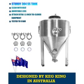 COMING SOON Apollo Titan - 30 Litre Stainless Steel Pressure Fermenter COMING MID-LATE JULY