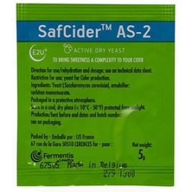 Cider Yeast SafCider AS-2 5g