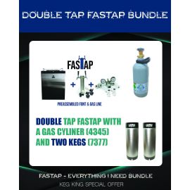 Keg Master FasTap Double Tap - Everything I Need Bundle