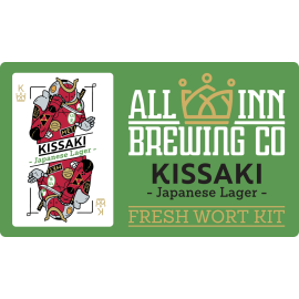 Kissaki - Japanese Lager - All Inn Brewing Fresh Wort Kit