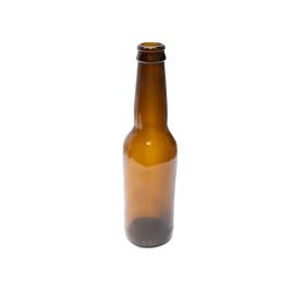 330ml Amber Glass Long Neck Beer Bottles x24