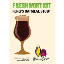 Ferg's Oatmeal Stout Artisan Ale Grain & Grape Fresh Wort Kit