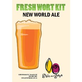 New World Ale Artisan Ale Grain & Grape Fresh Wort Kit