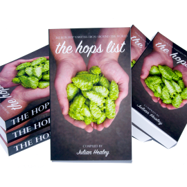 The Hops List - pile of books