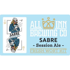 Sabre Session Ale All Inn Brewing Fresh Wort Kit