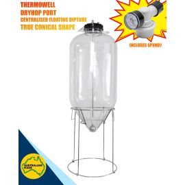 Unitank pressure fermenter made in australia with spunding valve