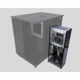 Photo of KegMaster Solstice Cassette (back) - shown with Fridge (sold separately)