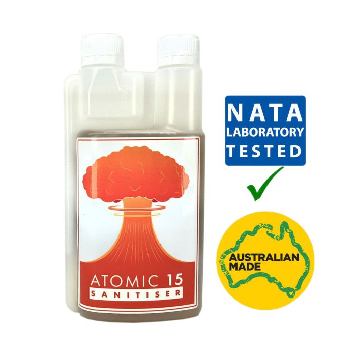Atomic 15 Foaming Sanitiser - Orange