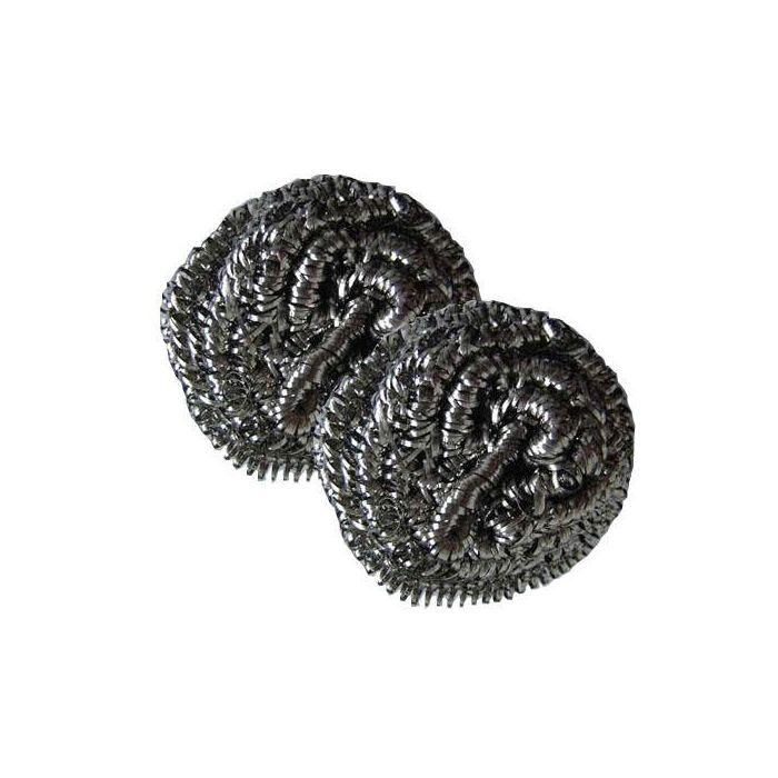 Stainless Steel Scrubbers - Pack of 2
