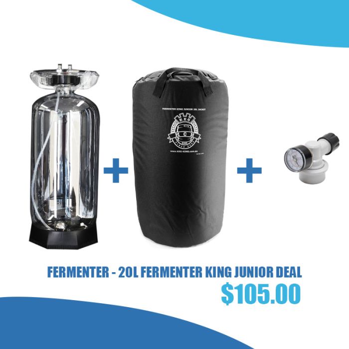 Fermenter 20L Fermenter King Junior Bundle 
