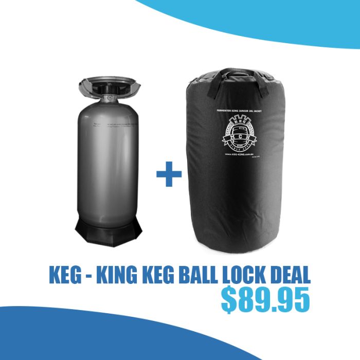 Keg King Keg Ball Lock With Insulated Jacket