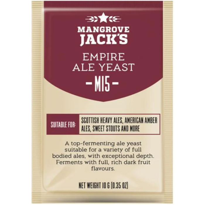 Mangrove Jack's Yeast M15 Empire Ale (10g)