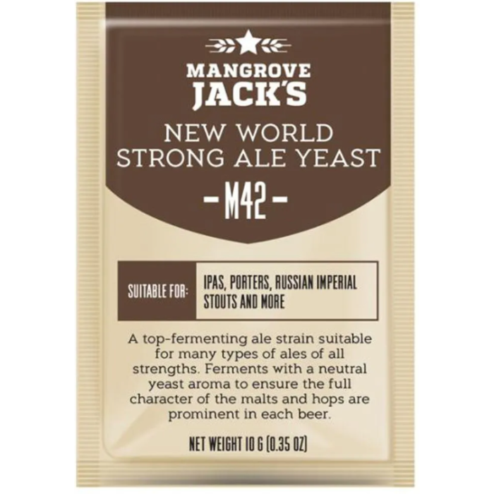 Mangrove Jack's Yeast M42 New World Strong Ale (10g)