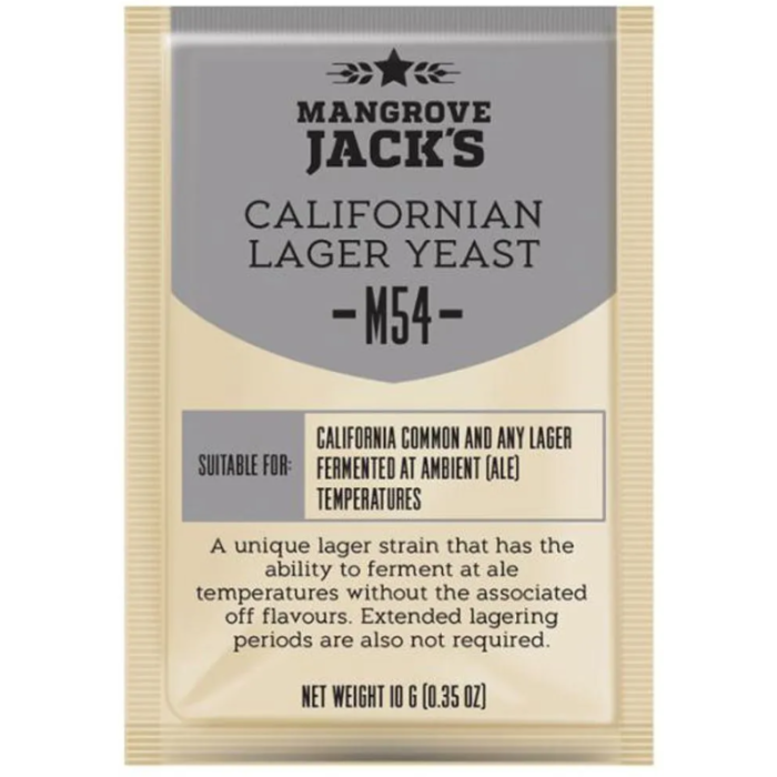 Mangrove Jack's Yeast M54 Californian Lager (10g)