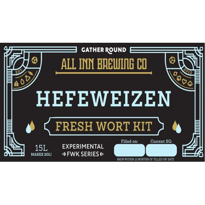 Hefeweizen All Inn Brewing Fresh Wort Kit