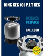 10L King Keg Ball Lock PET Plastic Keg